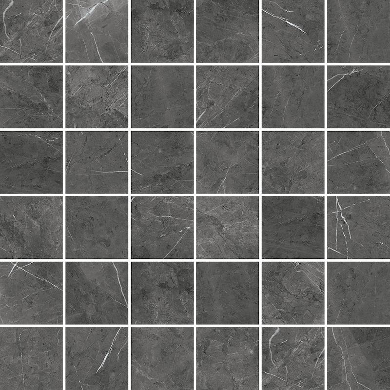 Mozaika Abk Sensi Classic Quadretti Pietra Grey Nat R 30X30 - 1SR09701