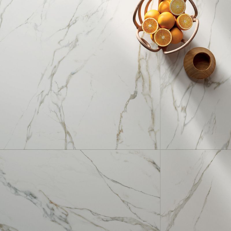 Płytki gresowe marmuropodobne Calacatta Michelangelo Mat 60x120 – CS60010396