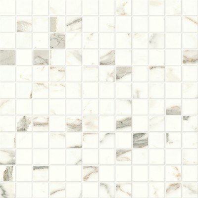 Mozaika Atlas Concorde Marvel Shine Calacatta Prestigio Lapp 30X30 - A424