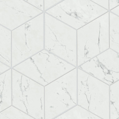 Mozaika Atlas Concorde Marvel Stone Carrara Pure Esagono Lapp. 30X35 - AS2J