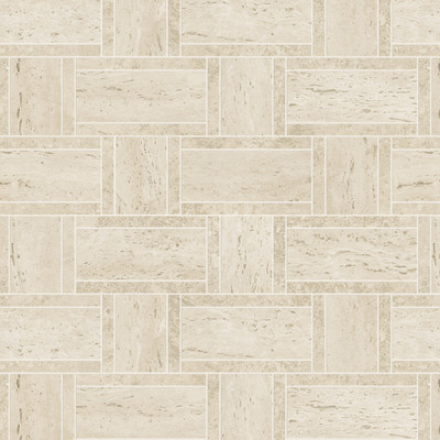 Mozaika Atlas Concorde Marvel Travertine Pearl Basketweave 35X46.8 - AF9O