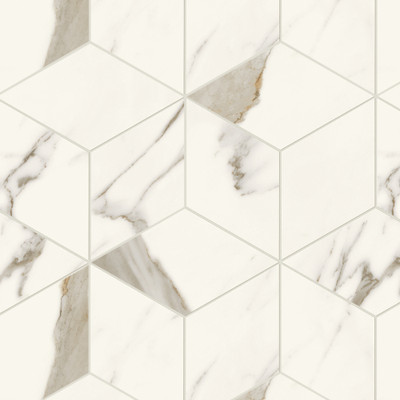 Mozaika Atlas Concorde Marvel X Calacatta Sublime Esagono Silk 30X35 - AF8M