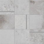 Mosaic Caesar Alchemy Composizione N Glass Argent 30x30 - AFW2