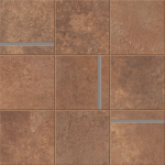Mosaic Caesar Alchemy Composizione N Glass Copper 30x30 - AFW3