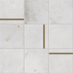 Mosaic Caesar Alchemy Composizione N Brass Frozen 30x30 - AFWV