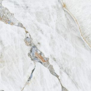 Polerowana biała płytka porcelanowa z efektem cennego marmuru 60X120 - Ebrp193