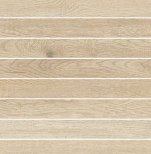 Mosaic Caesar Rever Stave Almond 30x120 - AHLA