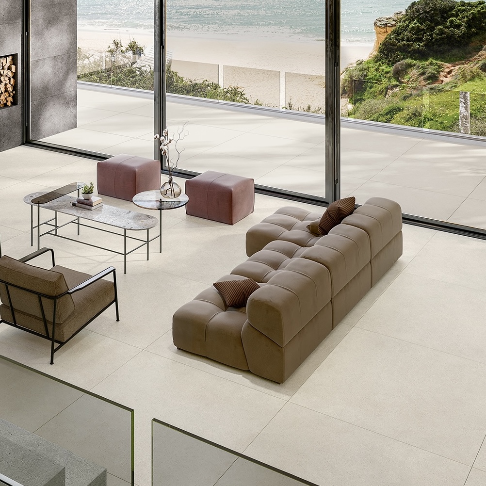 Płytka porcelanowa z efektem białego cementu matowego 30X60 - Ebfh321