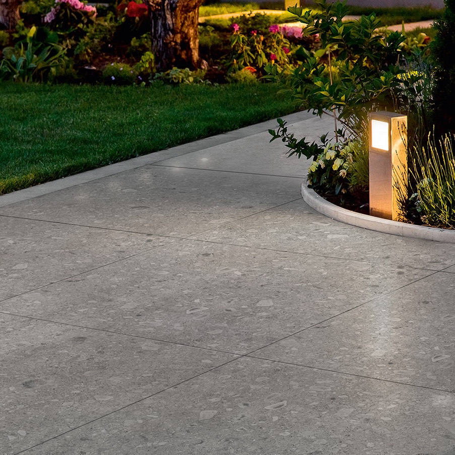 Płytka porcelanowa z efektem kamienia Ceppo Di Gre' Matt Grey 80X80 - Ecgg243