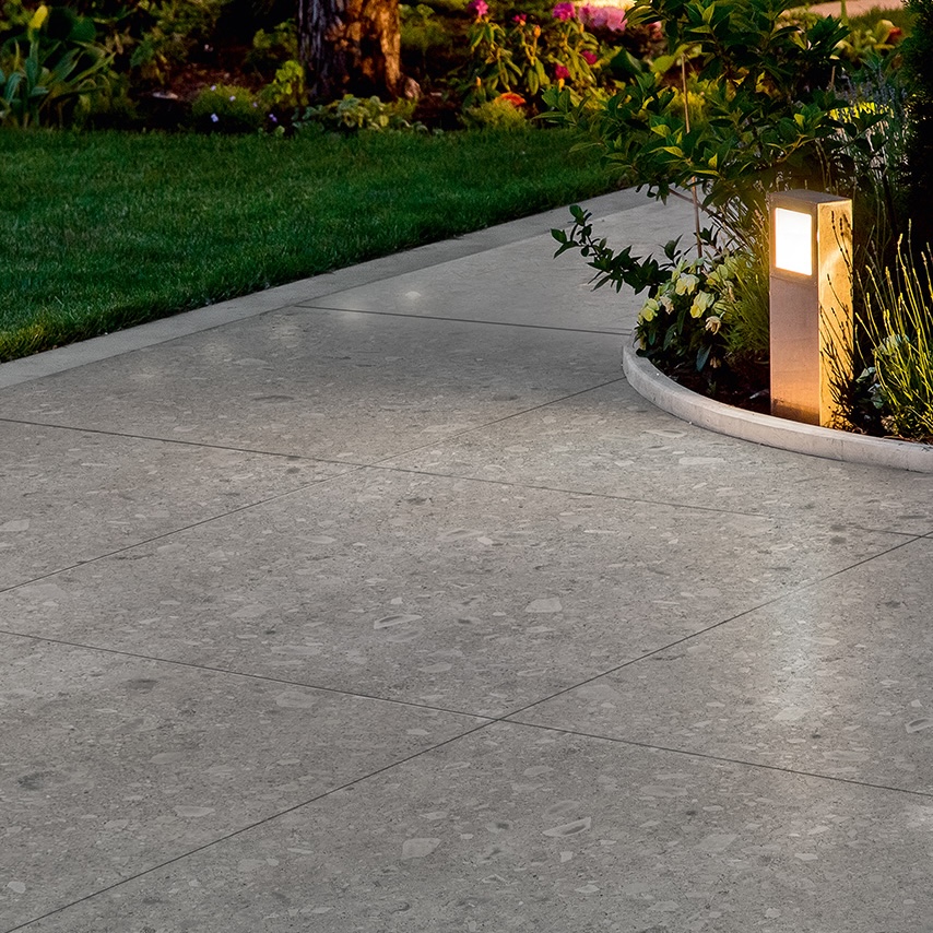 Płytka porcelanowa z efektem kamienia Ceppo Di Gre' Grey 20mm R11 120X120 - Ecgg1022