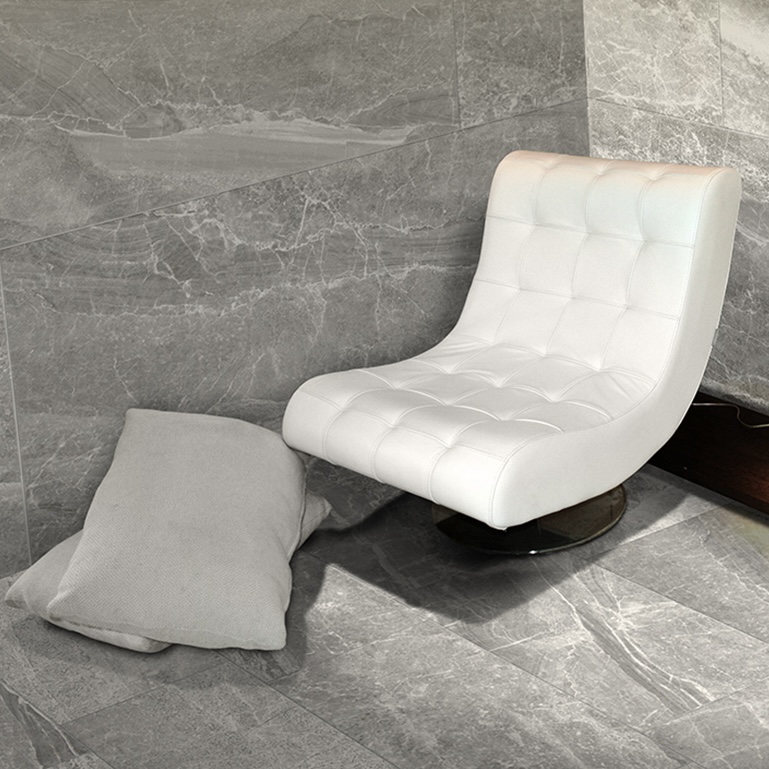 Płytka porcelanowa z efektem rafinowanego marmuru, jasnoszara matowa 60X120 - Ecor805