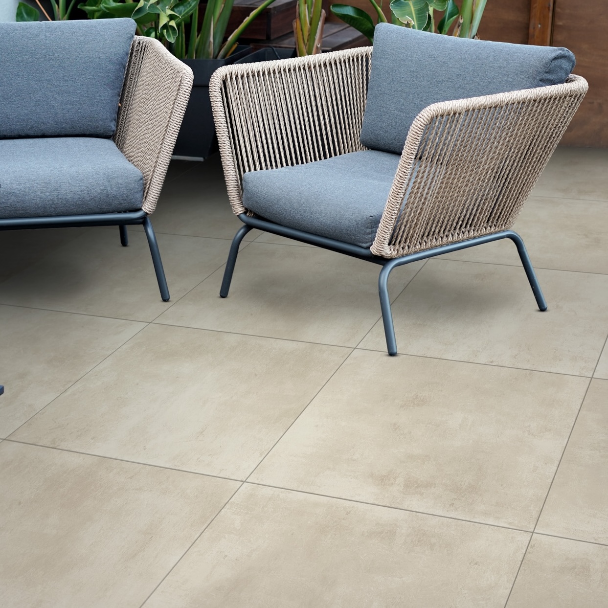 Płytka porcelanowa z efektem żywicy w kolorze kości słoniowej 60X120 - Elcm064