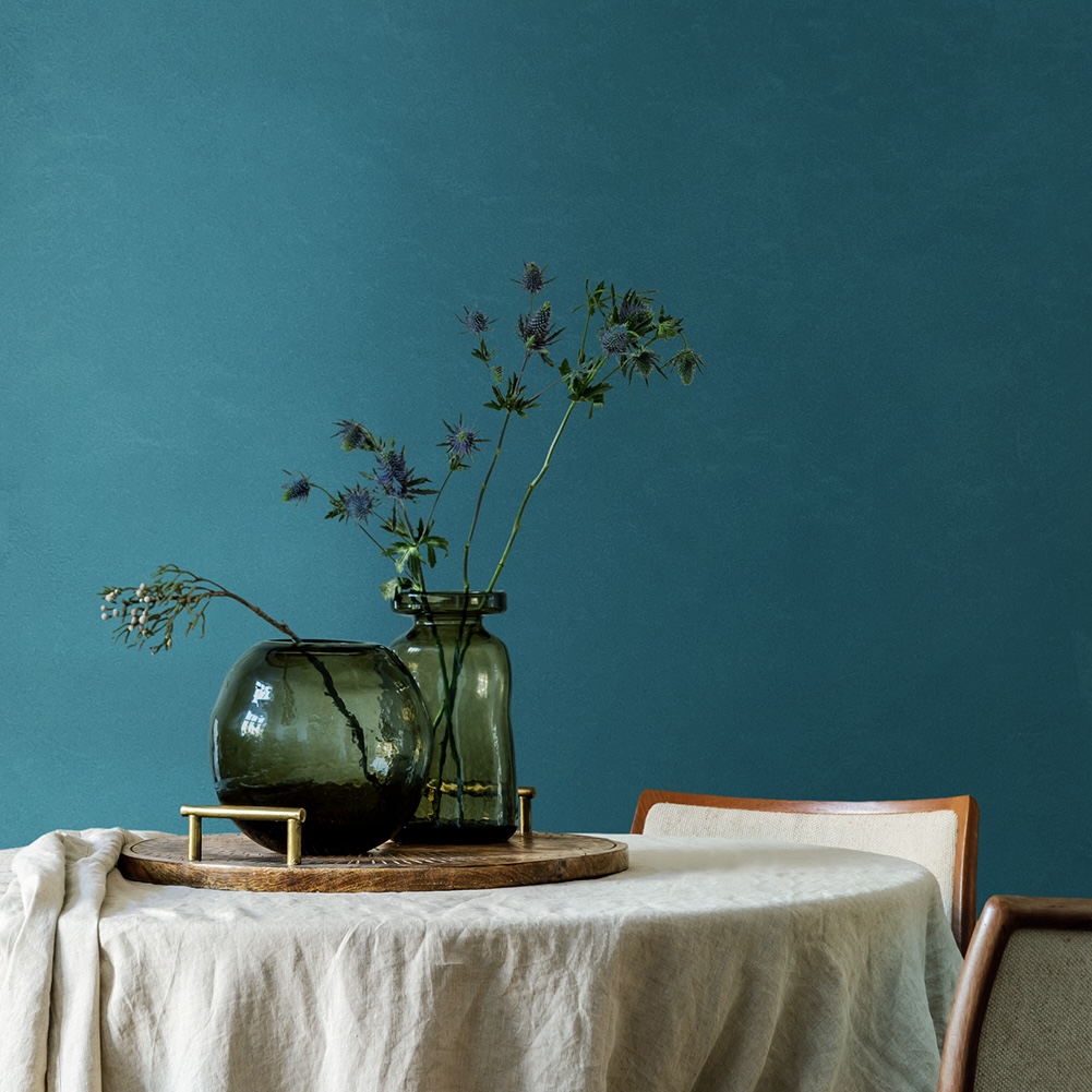 Płytka porcelanowa z efektem cementu w kolorze niebieskim 60X120 - Emhe599