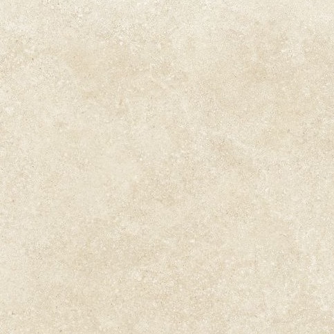 Antypoślizgowa płytka porcelanowa z efektem kamienia w kolorze kości słoniowej 120x120 - ENAD1642