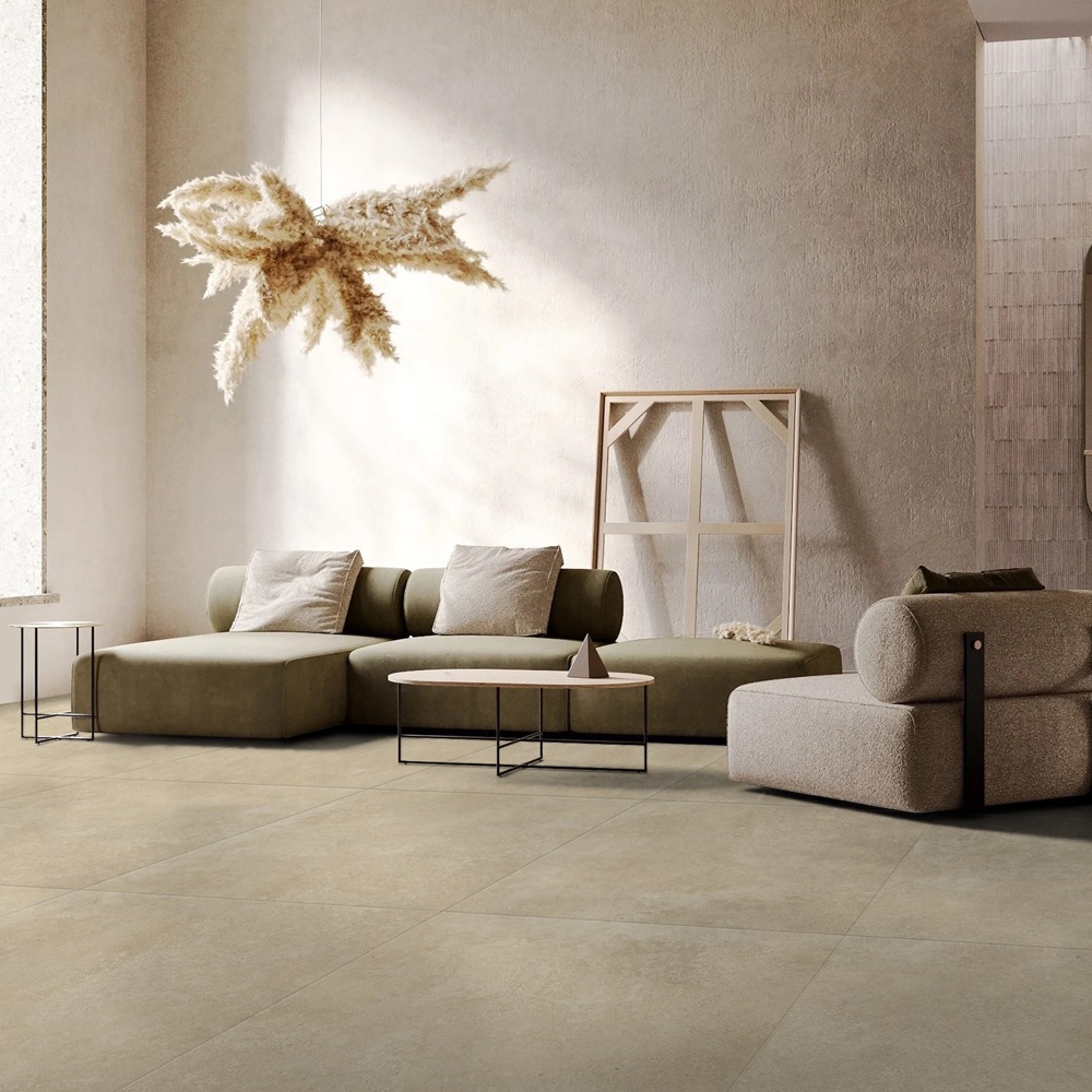 Szpatułka do płytek porcelanowych z efektem kamienia Matt Beige Rt 60x120 - ENEU1645