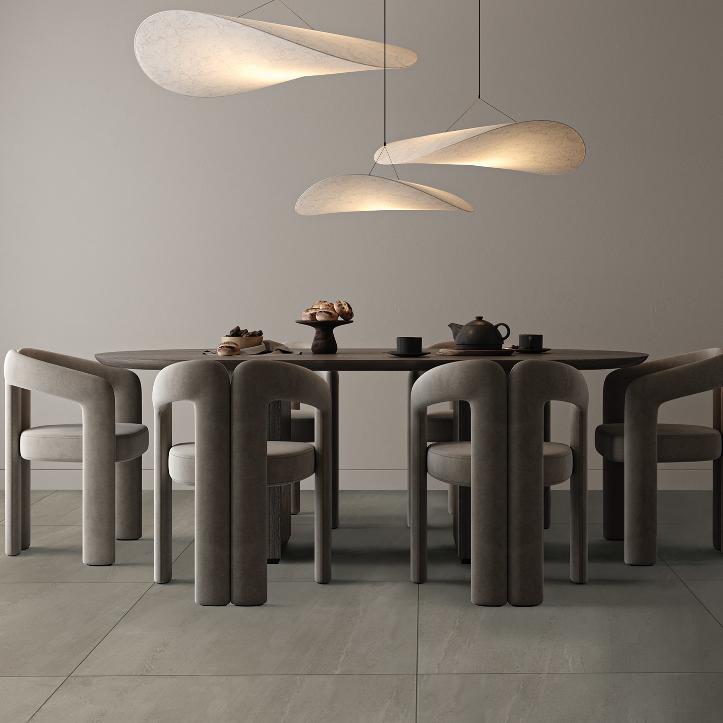 Płytka porcelanowa z efektem wyrafinowanego kamienia, szara 120X120 - Esaf1231