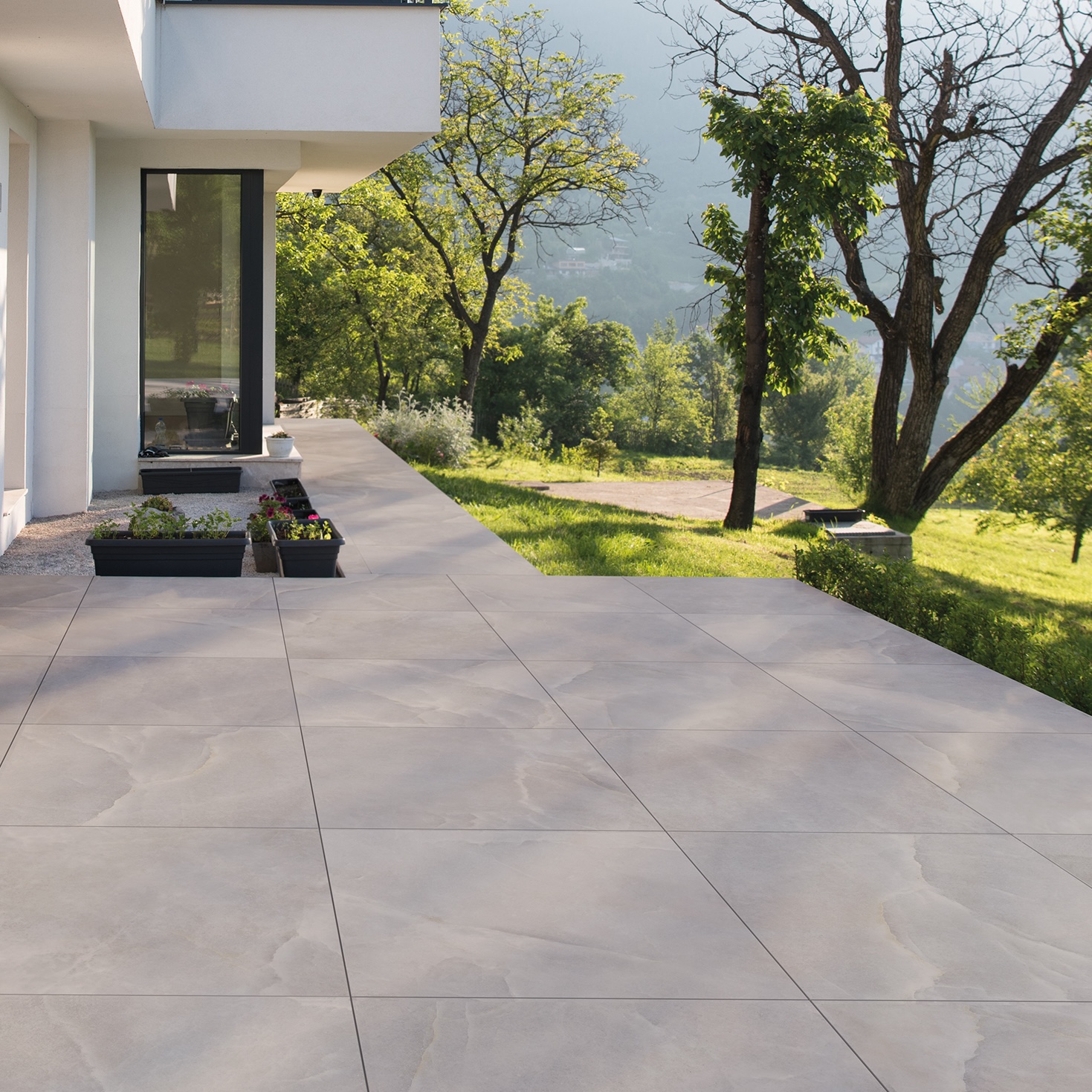 Płytka porcelanowa z efektem białego kamienia solnego matowa 60X120 - Eswe260