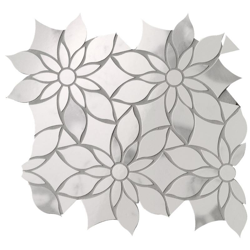 Mosaic Fap Roma Gold Carrara Superiore Daisy 29X31.9 - fQKX