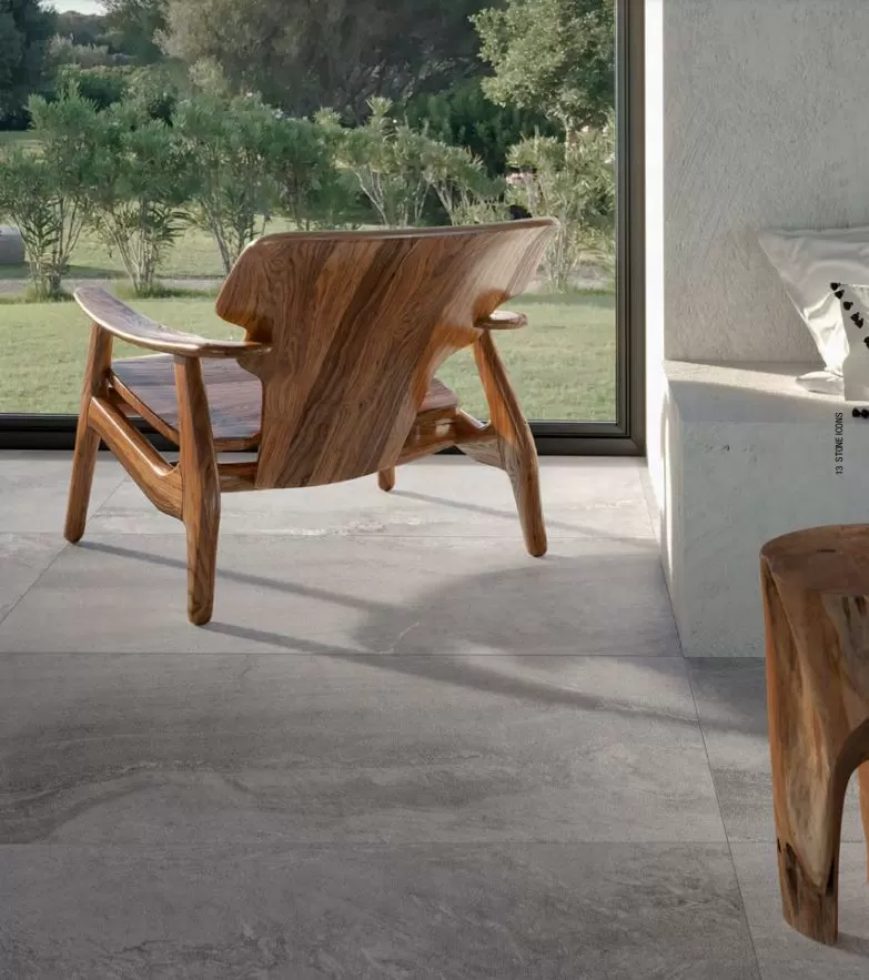 Kamionka porcelanowa z efektem kamienia Cardoso Antracyt 60x120 - ITA9097