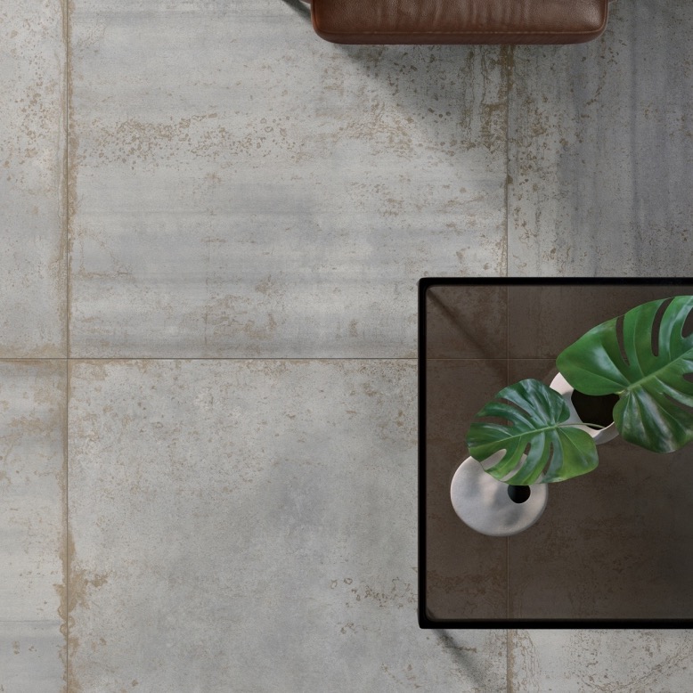 Gardenia Orchidea Oxide Aluminum Nat Ret 80X80 20mm R11 - G0069350