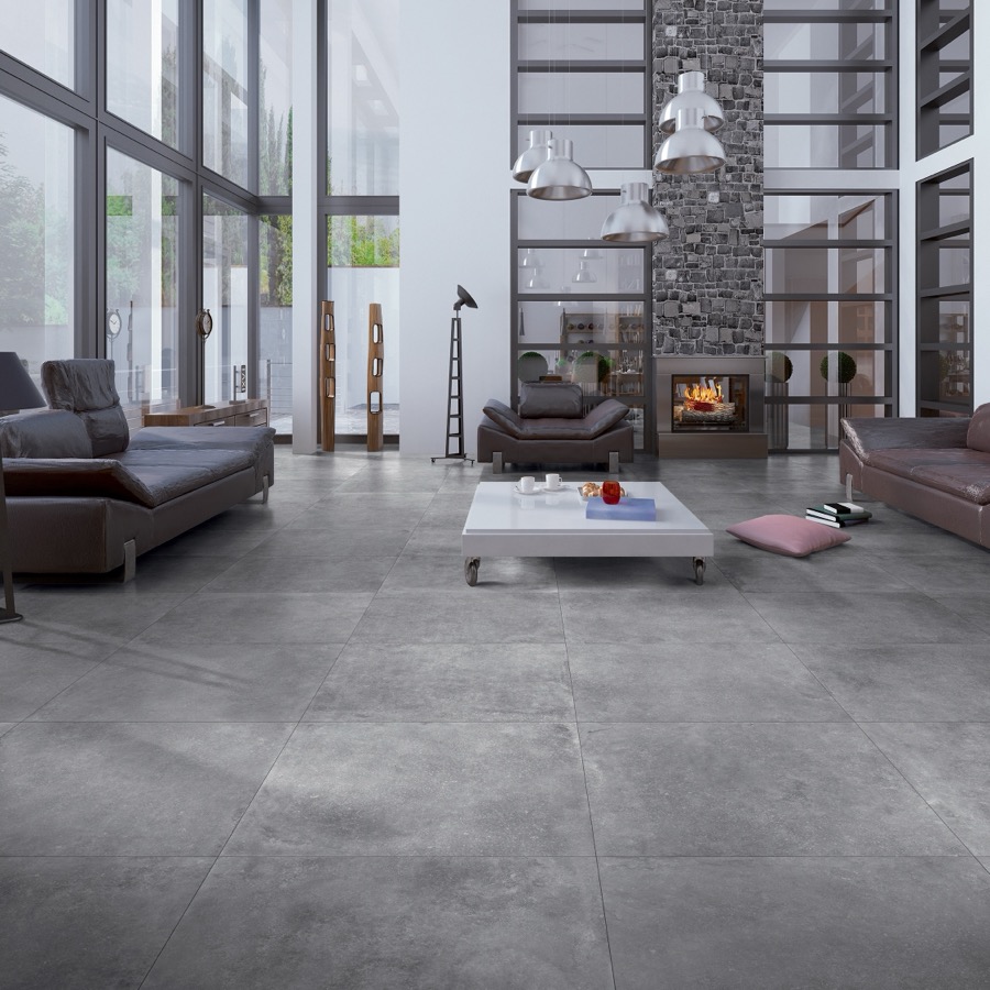 La Fabbrica Ava Blue Evolution Grey Rettificato 20 mm R11 80X80 - 092040