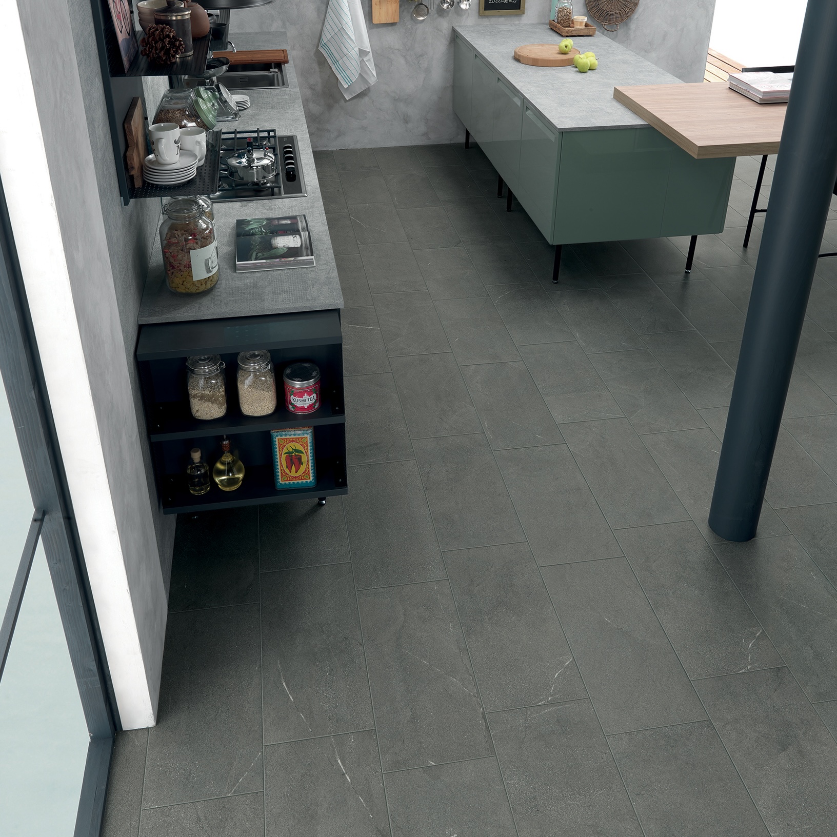 La Fabbrica Ava Dolomiti Basalto Strutturato Rtt 20 mm R11 40X120 - 086034