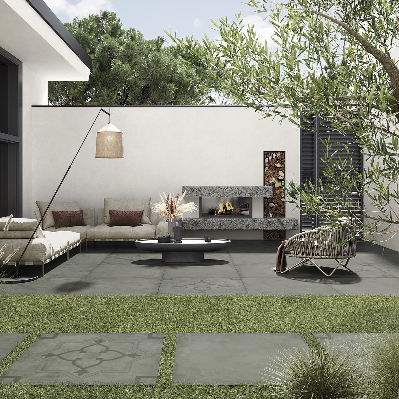 La Fabbrica Ava Hurban Queens Gray 20mm R11 100X100 - 0177403