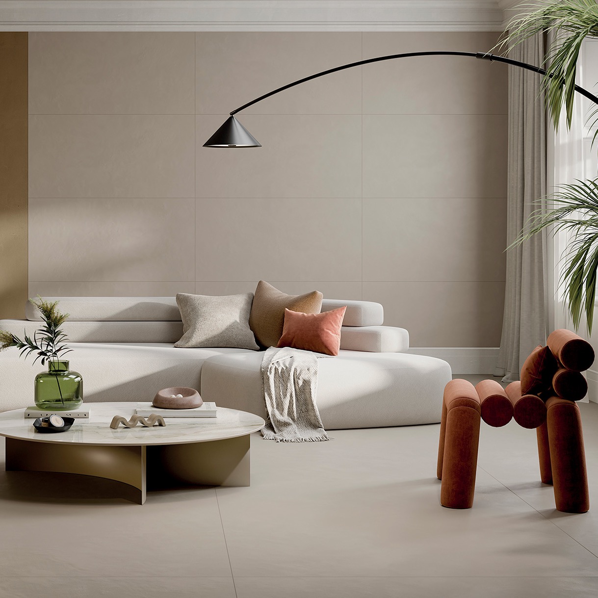 La Fabbrica Ava Le Malte Taupe Nat Ret 60X120 - 0198025