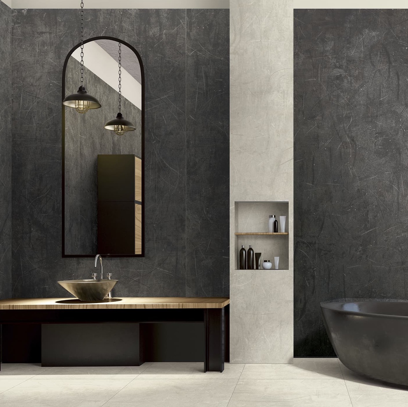 La Fabbrica Ava Scratch Moonlight Nat/Ret 60X120 - 0149124