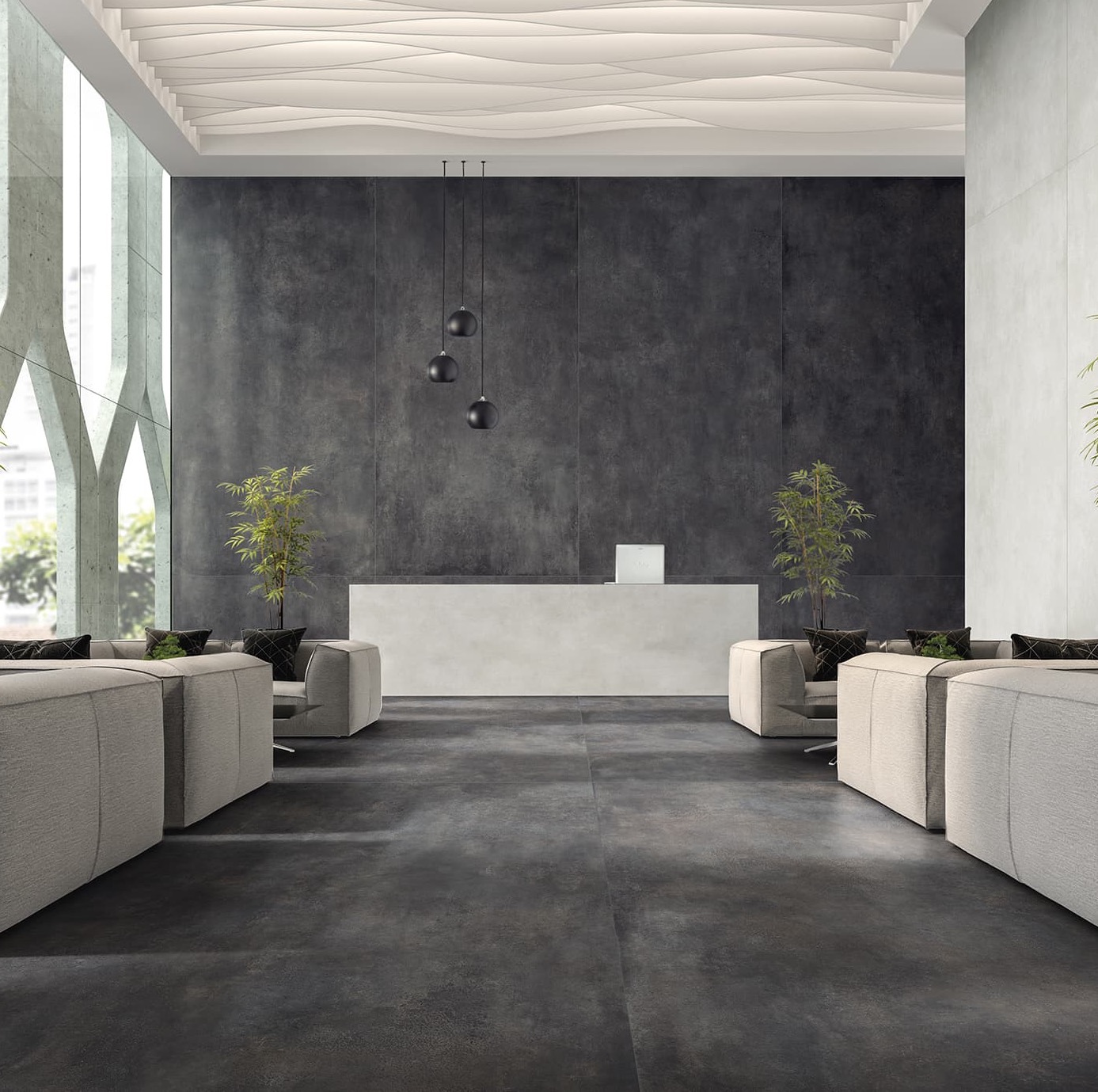 La Fabbrica Ava Skyline Antracite Rettificato 120X120 - 082070