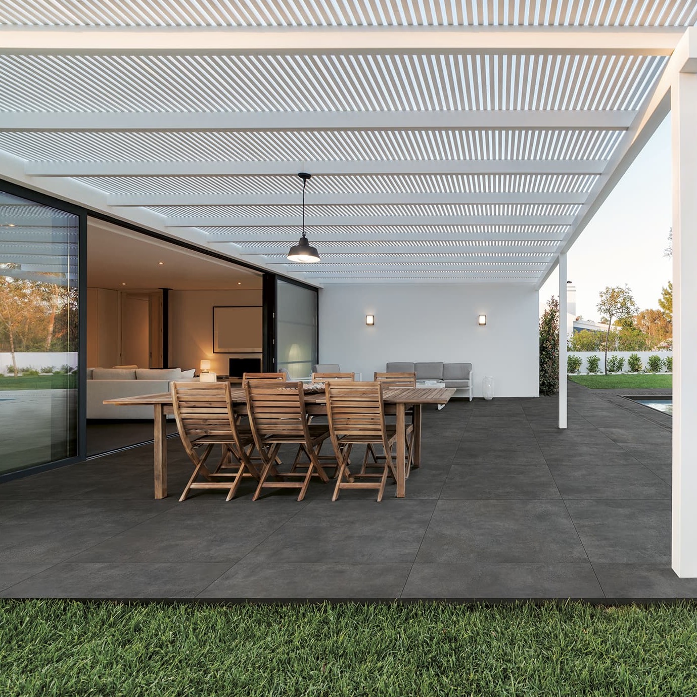 La Fabbrica Ava Skyline Antracite Rettificato 20 mm R11 100X100 - 082114