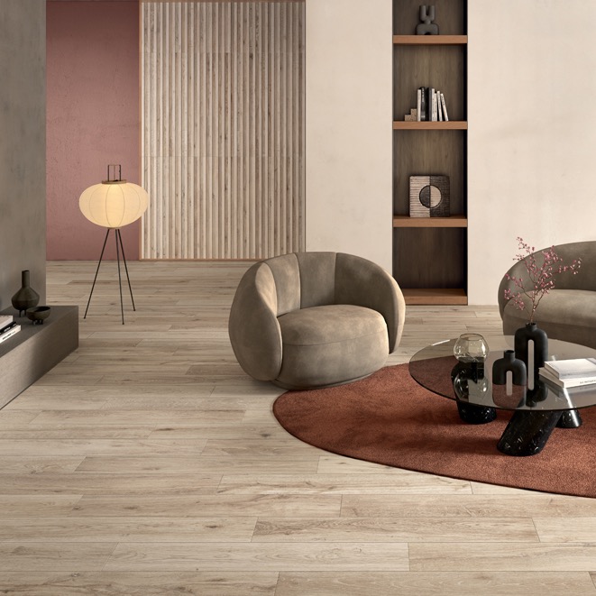 Lea Ceramiche Bio Attitude Almond Grip 40X120 20mm R11 - LG9B400