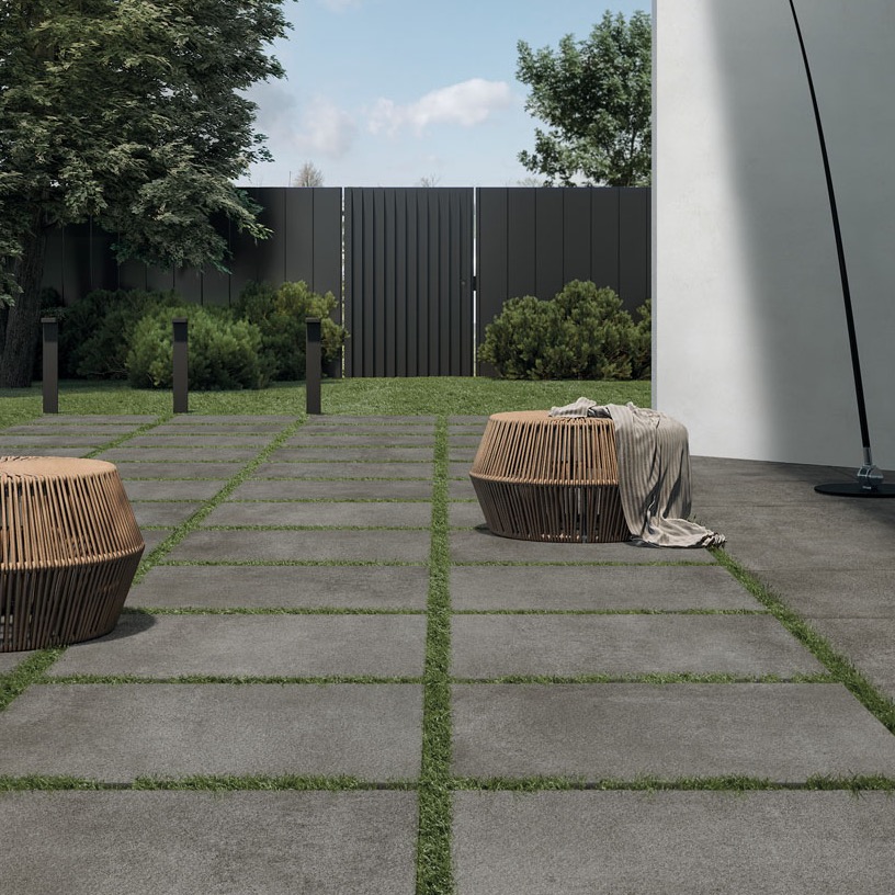 Lea Ceramiche Concreto Medium Grp/Rtt 90X90 20mm R11 - LG9C380
