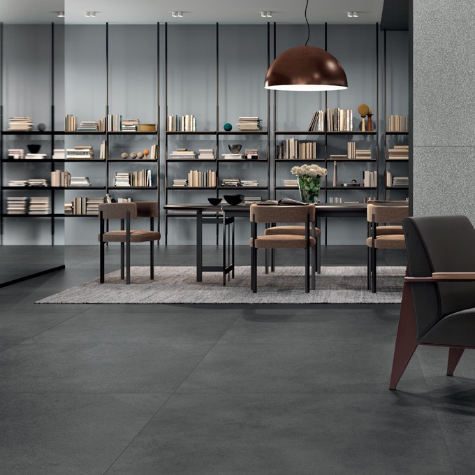 Lea Ceramiche Masterpiece Coal Nat/Rtt 120X120 - LG8M200
