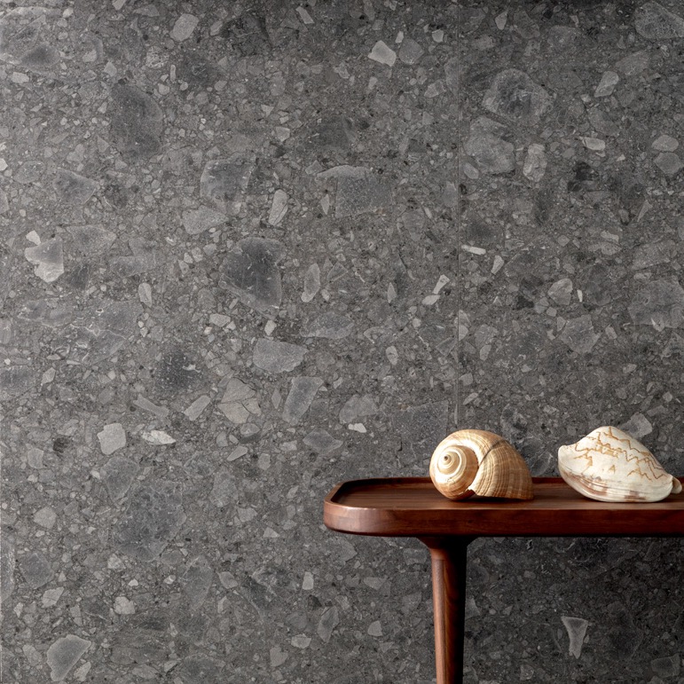 Lea Ceramiche Side Stone Cluster Dark Nat/Rtt 120X120 - LG8SD05
