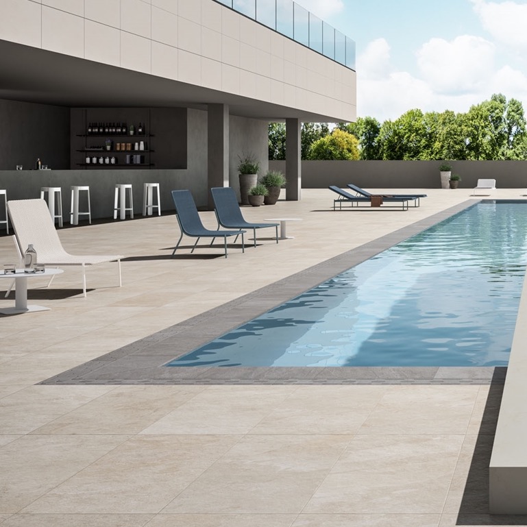 Lea Ceramiche Waterfall Silver Flow Grp/Rtt 90X90 20mm R11 - LG9K230